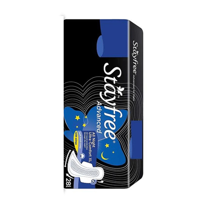 Stayfree Sanitry Pads Advanced All Night XL